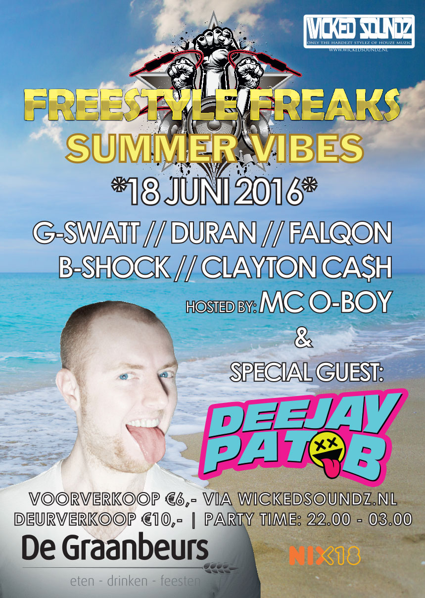 Freestyle Freaks 18 juni (Summer Edition)